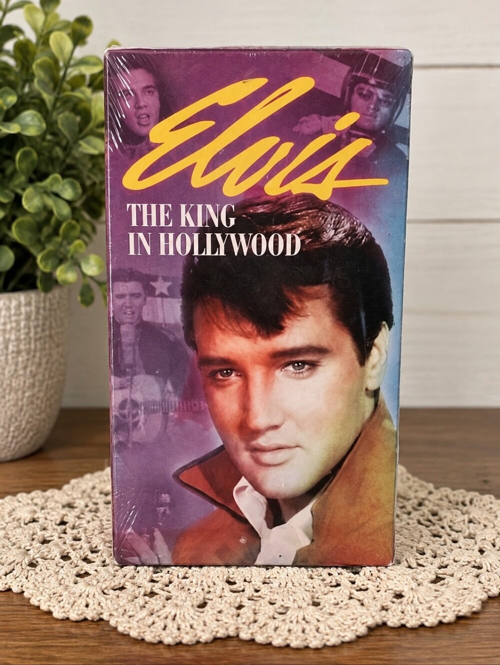 Elvis the king of Hollywood Vhr tape new still sealed